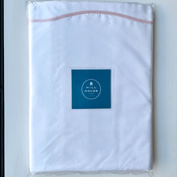 NWT Hill House Home "Waverly" king Top Sheet in Dusty Pink - Picture 4 of 8